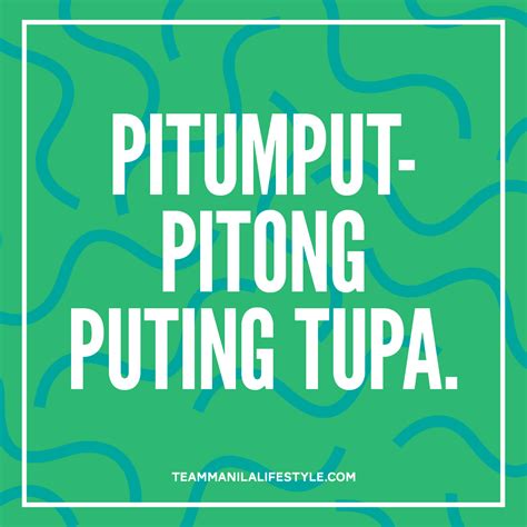 hardest tongue twister tagalog.